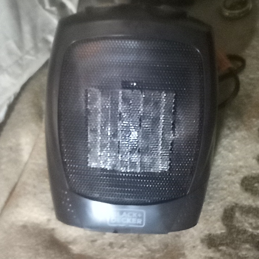 Little black and decker 1500w heater